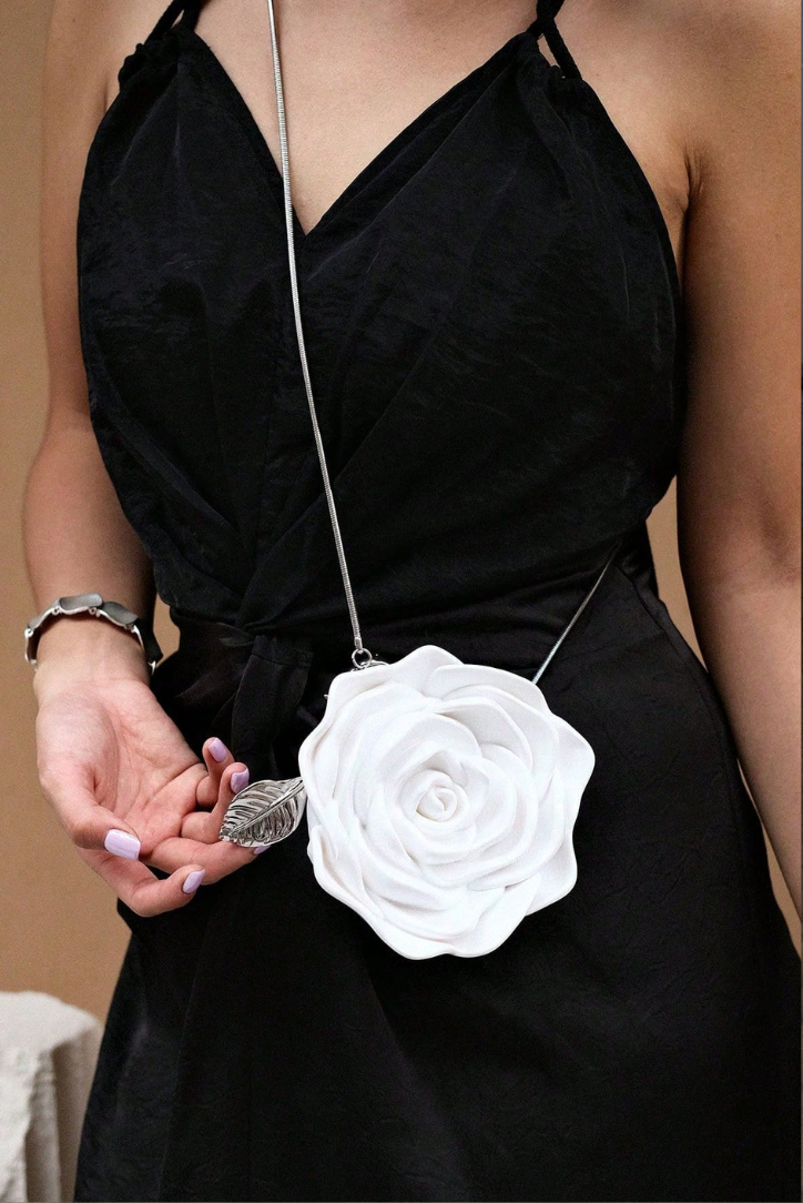 Nadia | Sac à main en bandoulière floral rose