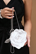 Nadia | Sac à main en bandoulière floral rose