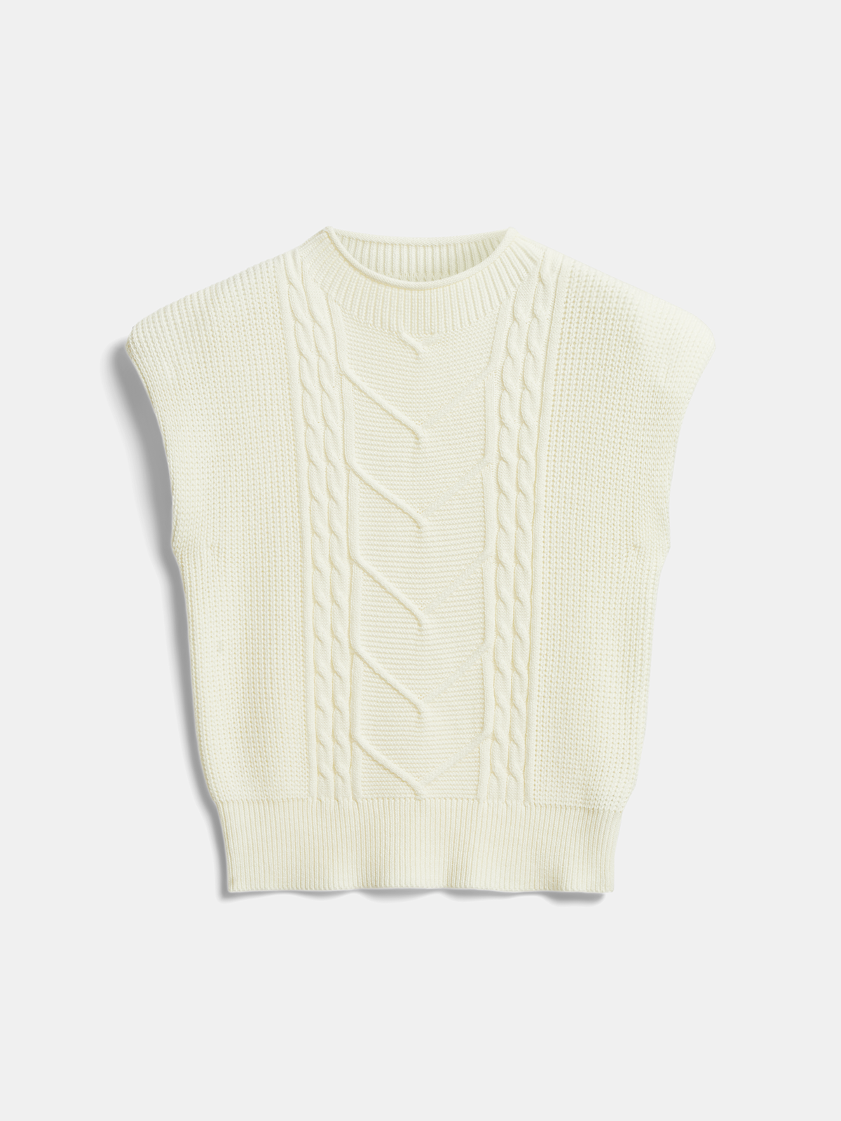 Nyomi | Haut en tricot à manches courtes avec motif chevron