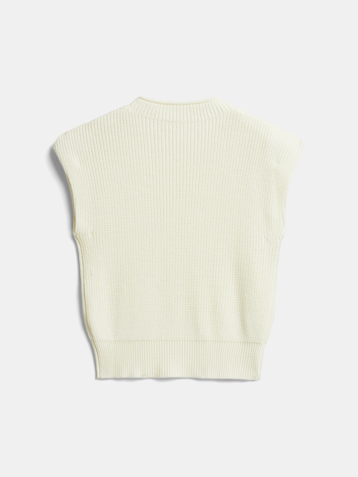 Nyomi | Haut en tricot à manches courtes avec motif chevron