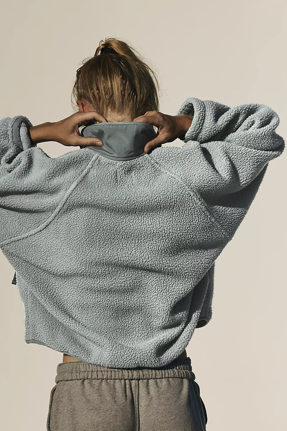 Regine | Veste Teddy en Fleece Sherpa pour Femmes avec Boutons