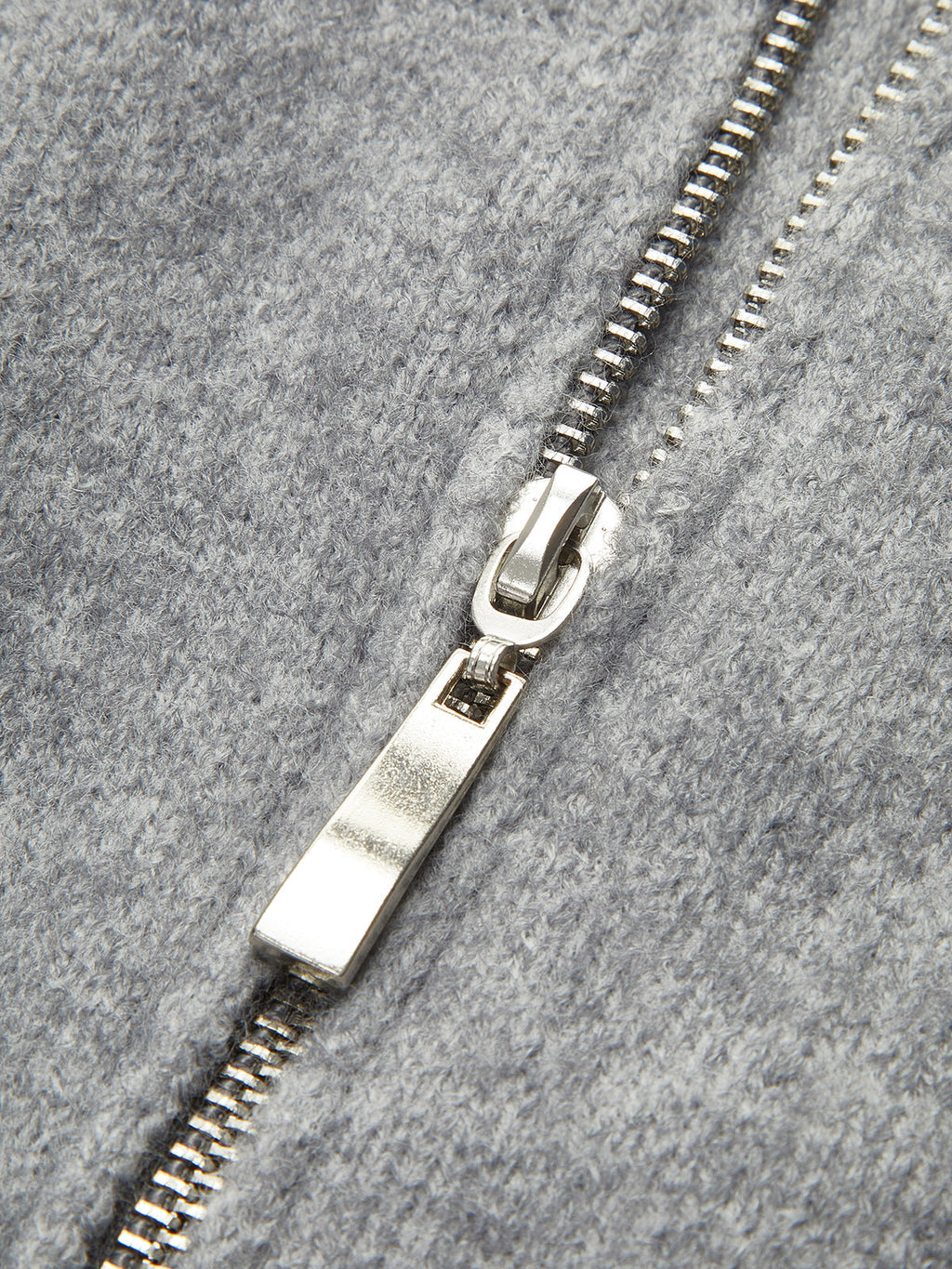 Violeta | Cardigan zippé oversize à col montant et manches longues pour femmes