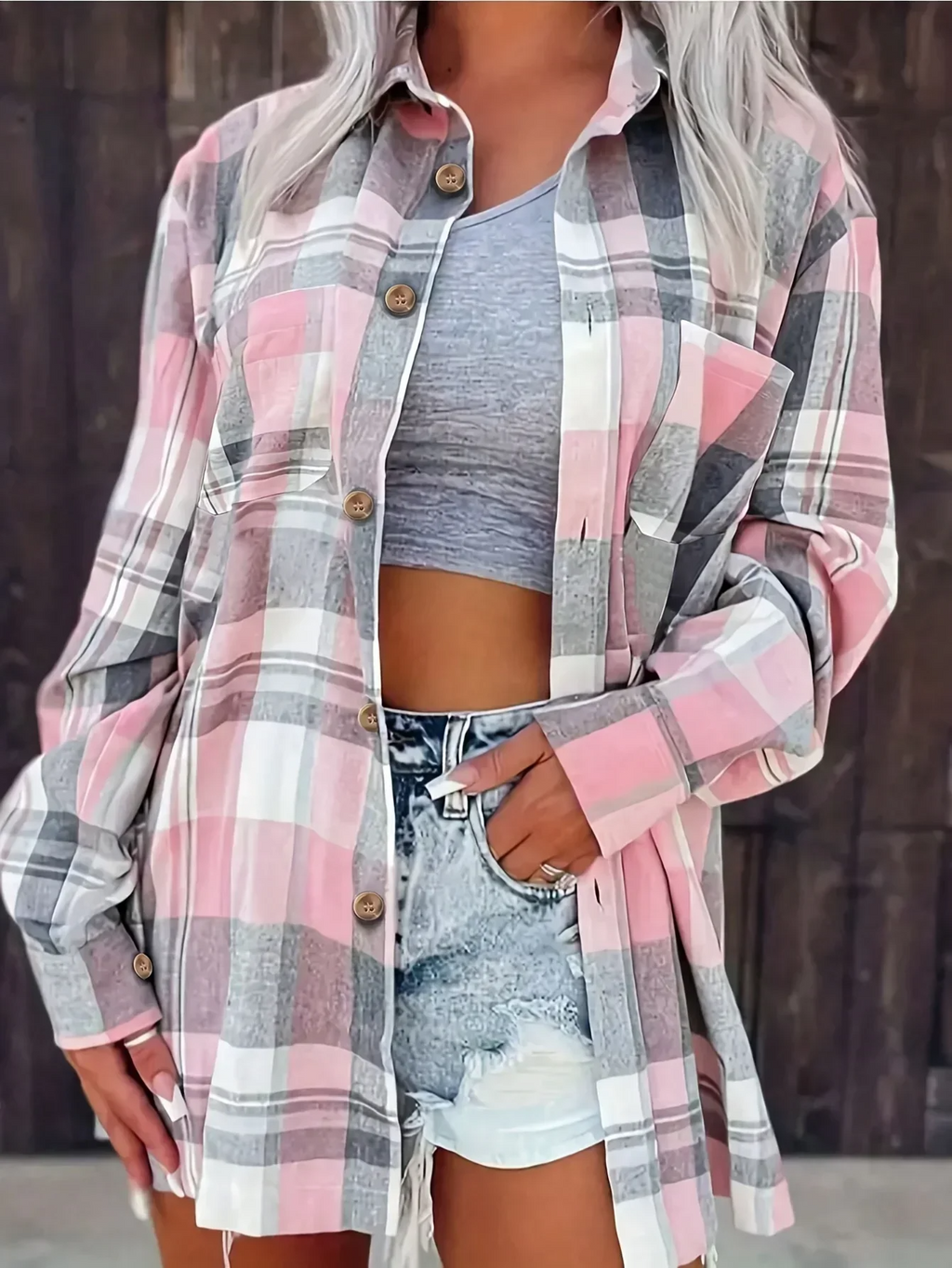 Chemise en flanelle Femme | Oversize & Carreaux