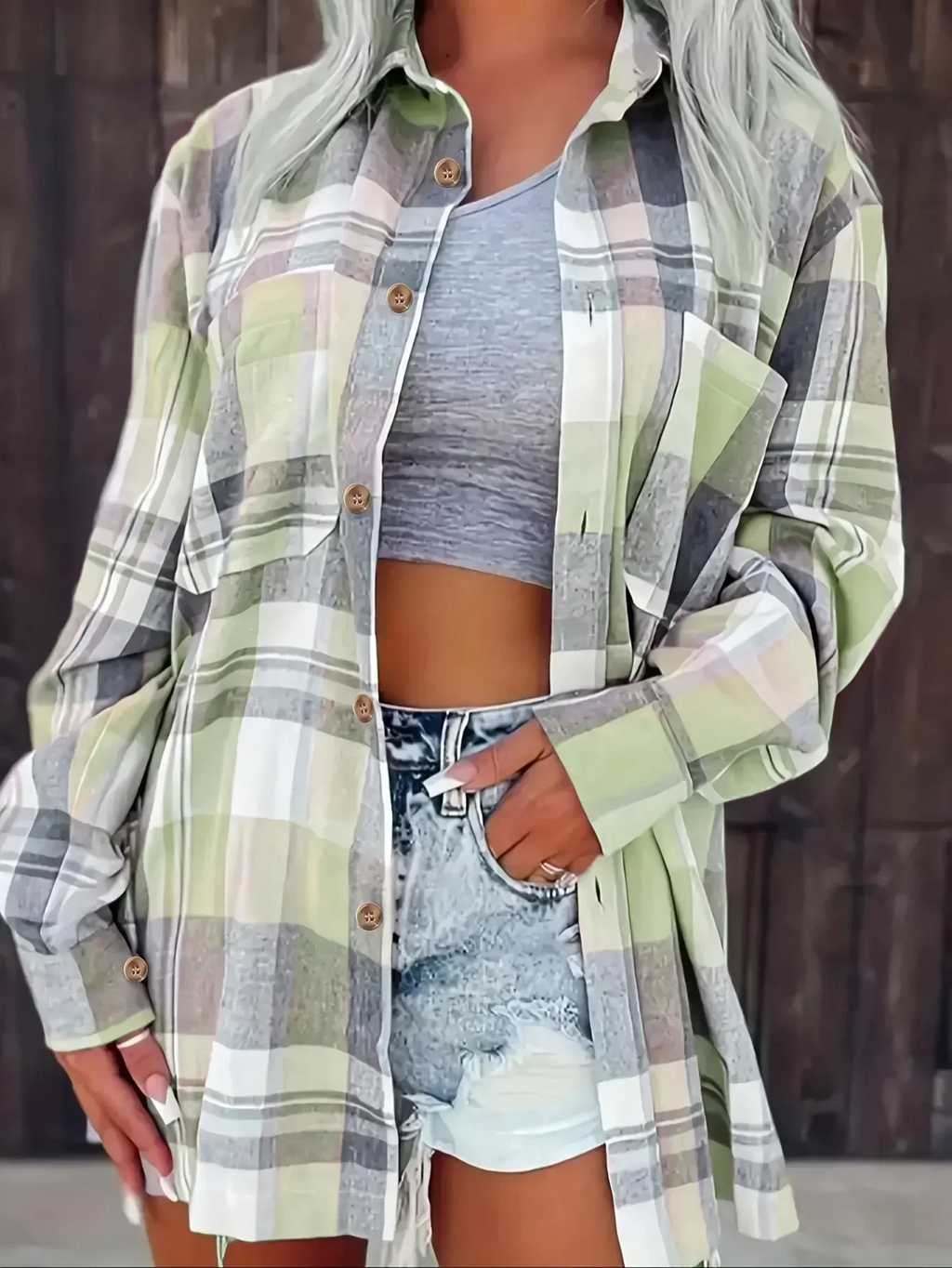 Chemise en flanelle Femme | Oversize & Carreaux