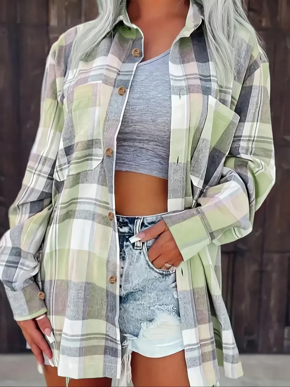 Chemise en flanelle Femme | Oversize & Carreaux