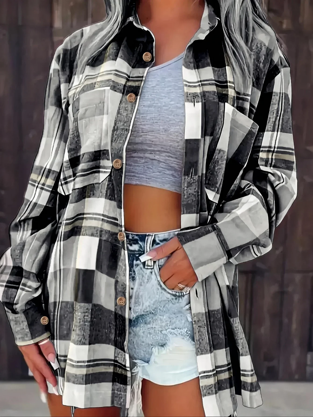 Chemise en flanelle Femme | Oversize & Carreaux