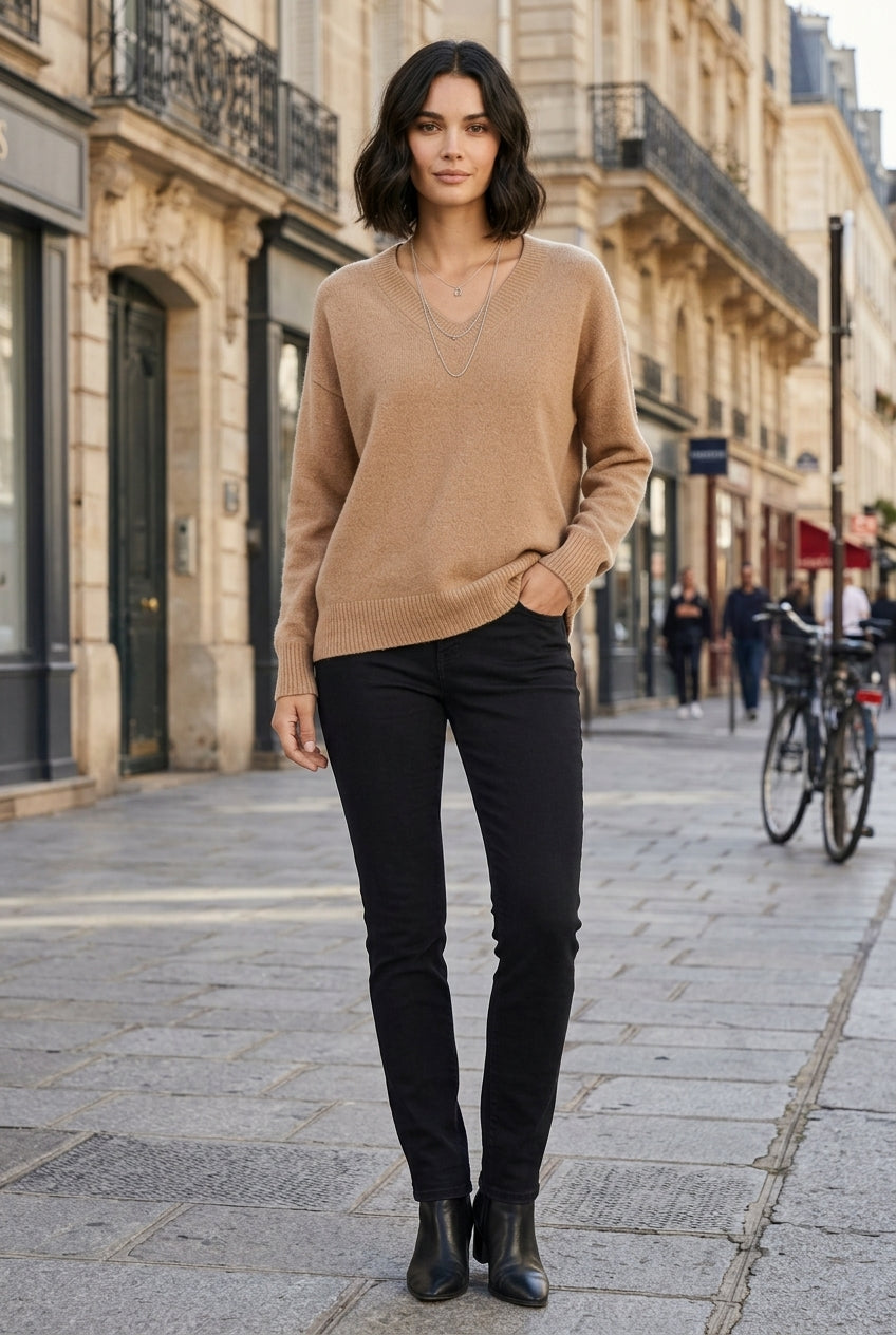 Pull Confort V-Cou Quotidien
