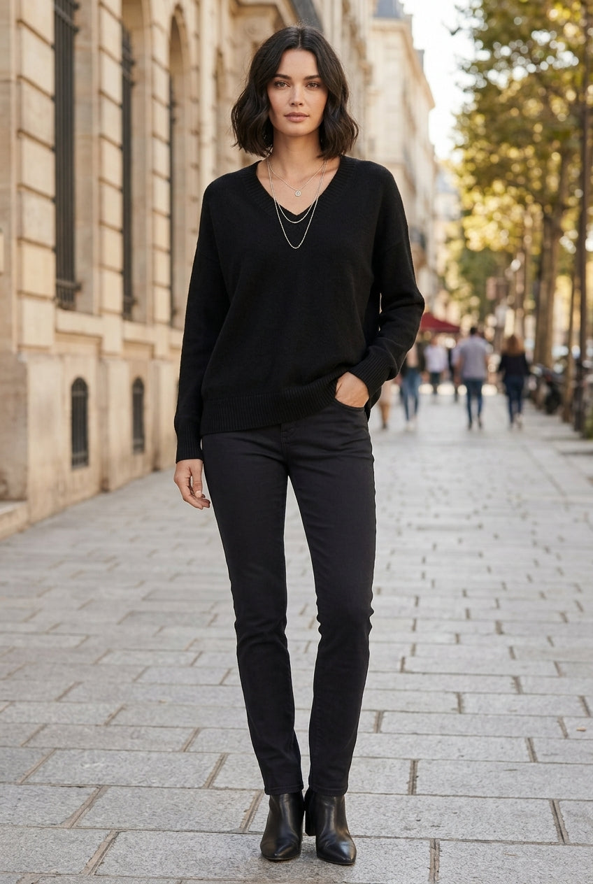 Pull Confort V-Cou Quotidien