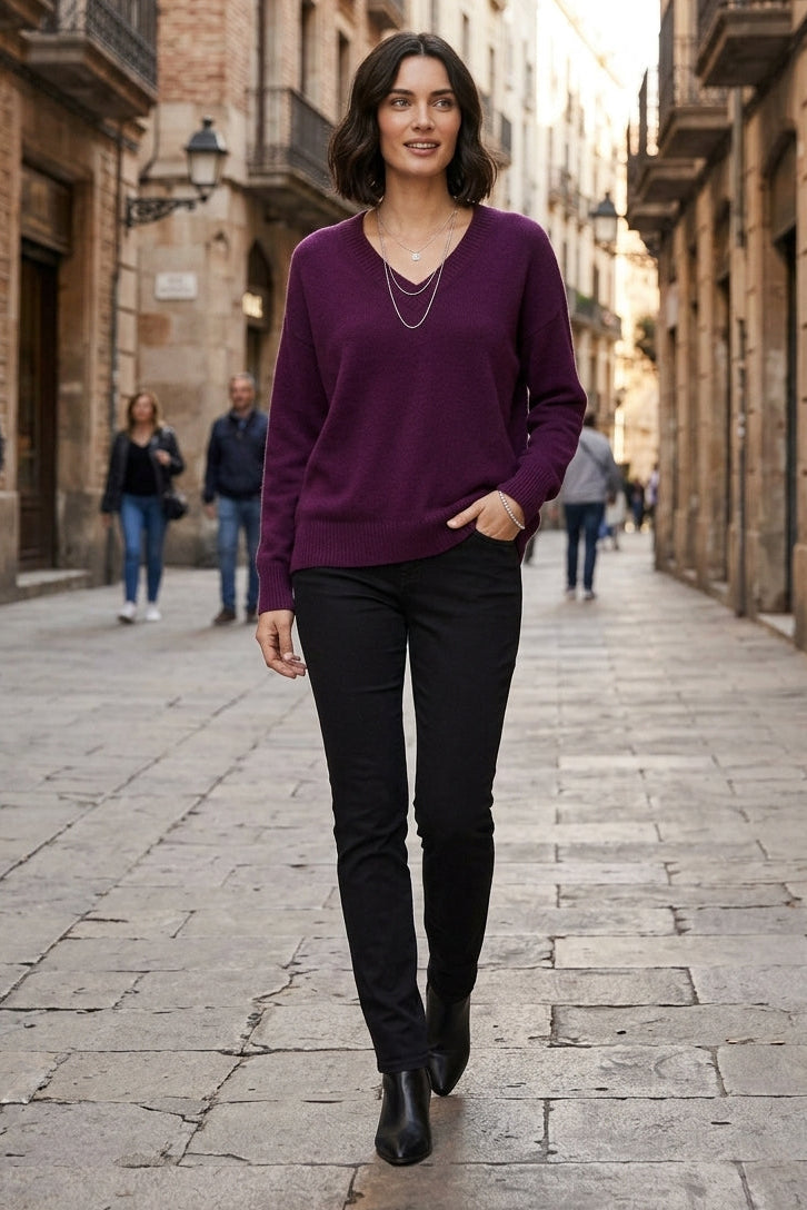 Pull Confort V-Cou Quotidien