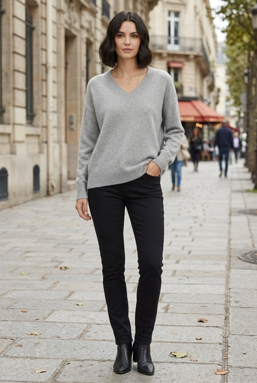 Pull Confort V-Cou Quotidien