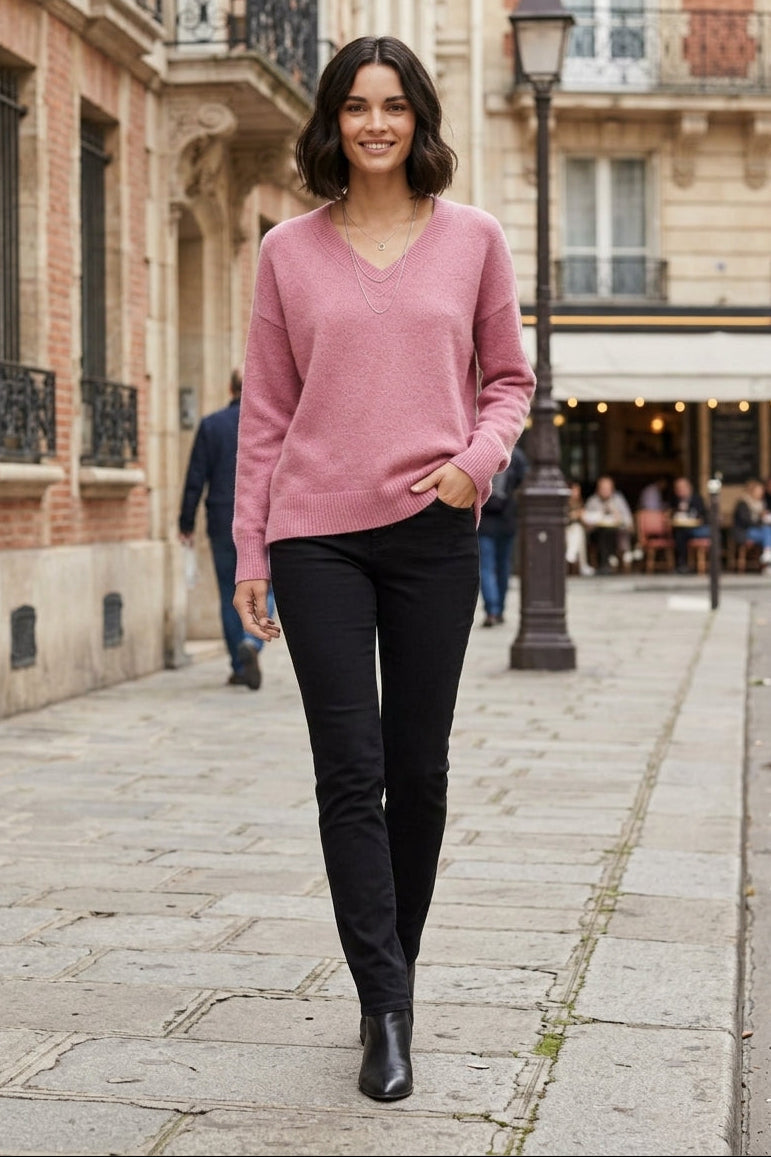 Pull Confort V-Cou Quotidien