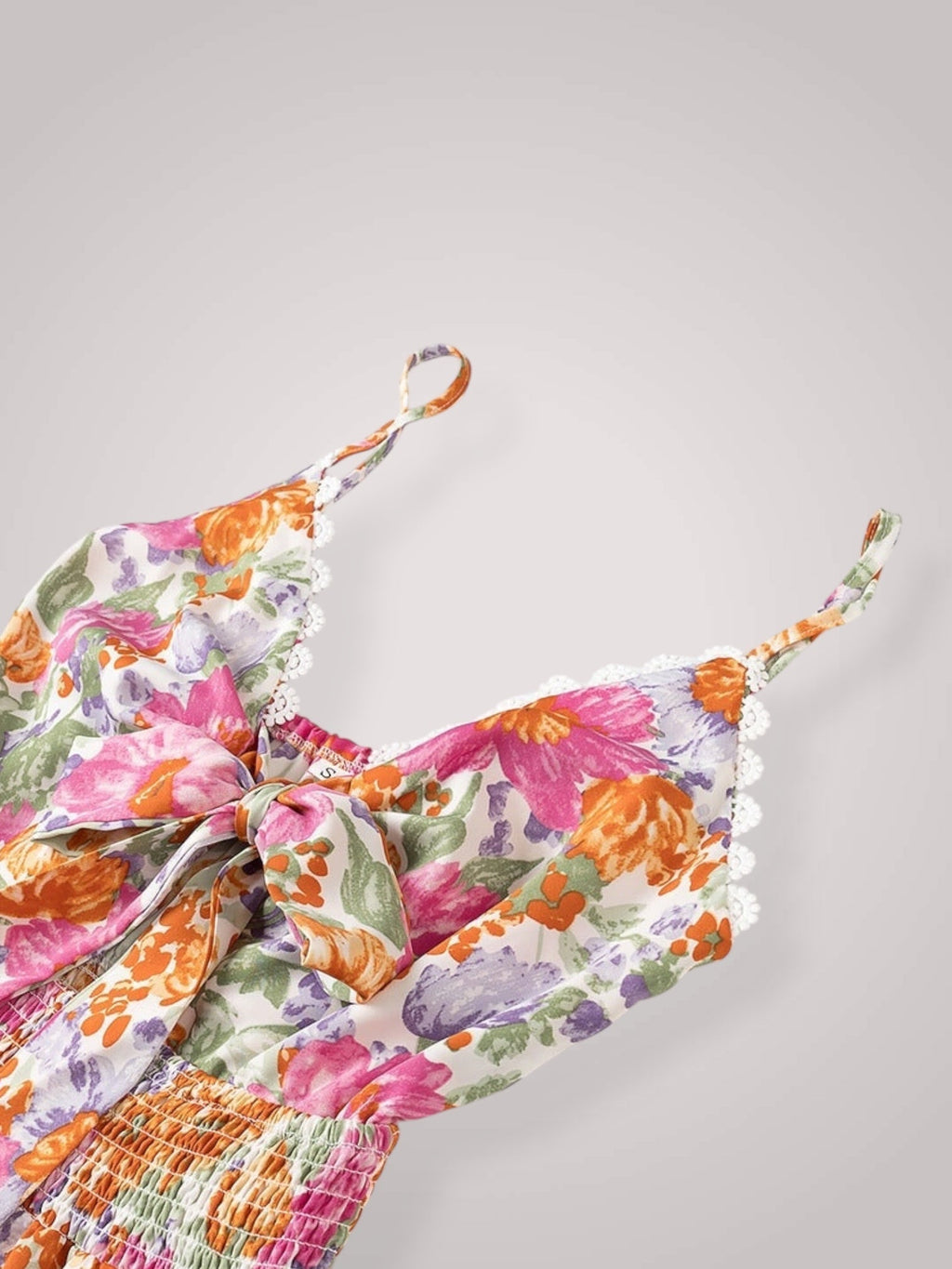 Rosie | Robe mini fleurie pour femmes avec ourlet volanté