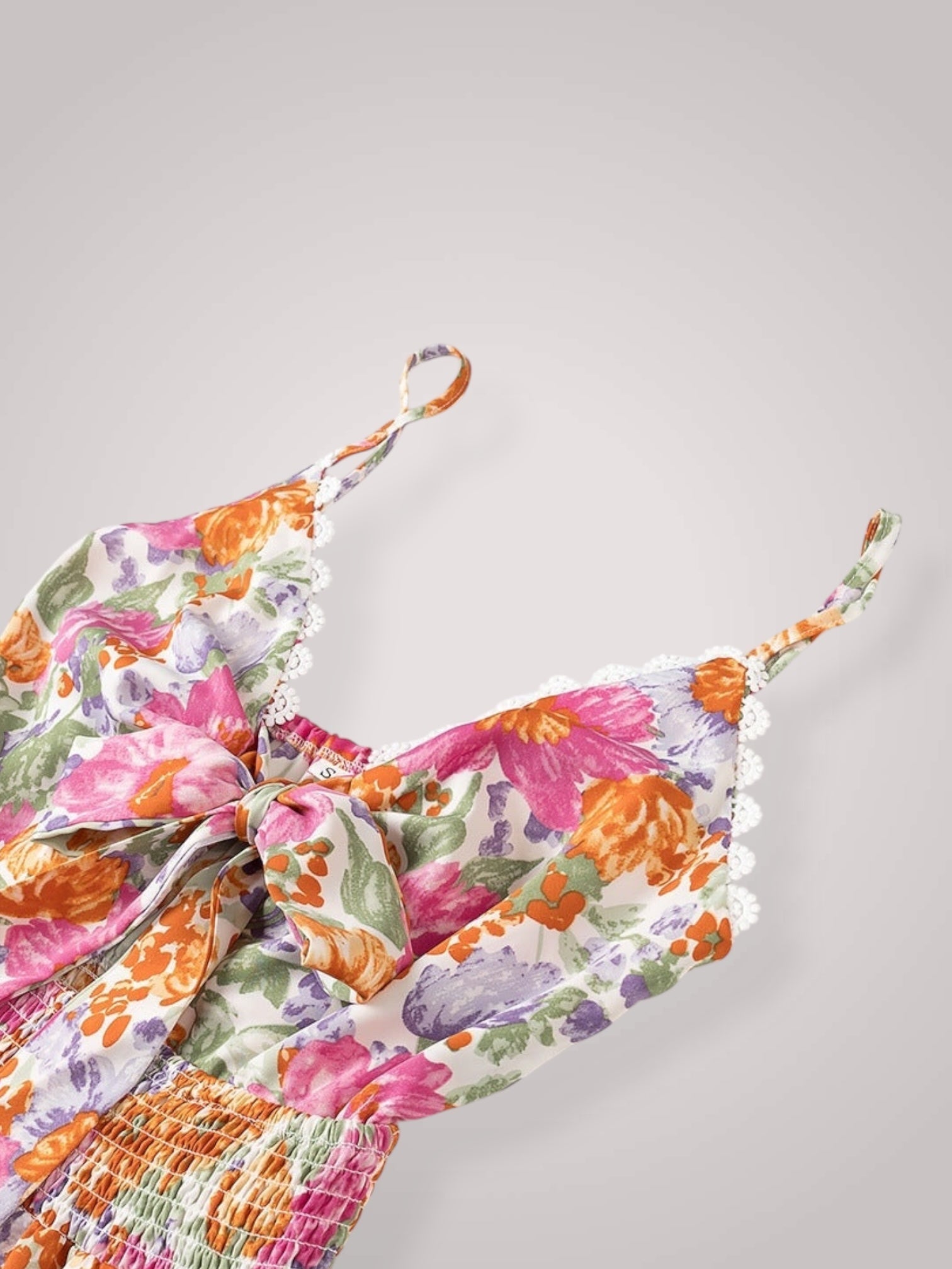 Rosie | Robe mini fleurie pour femmes avec ourlet volanté