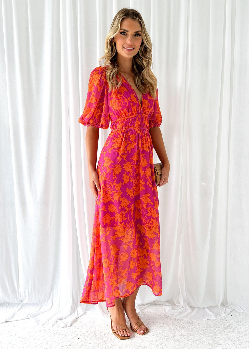 Robe fluide élégante pour femmes | Maxi