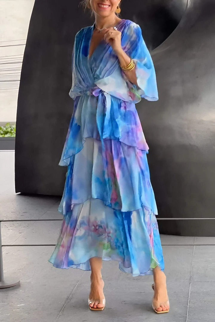 Robe de Cocktail Femme | Drapée