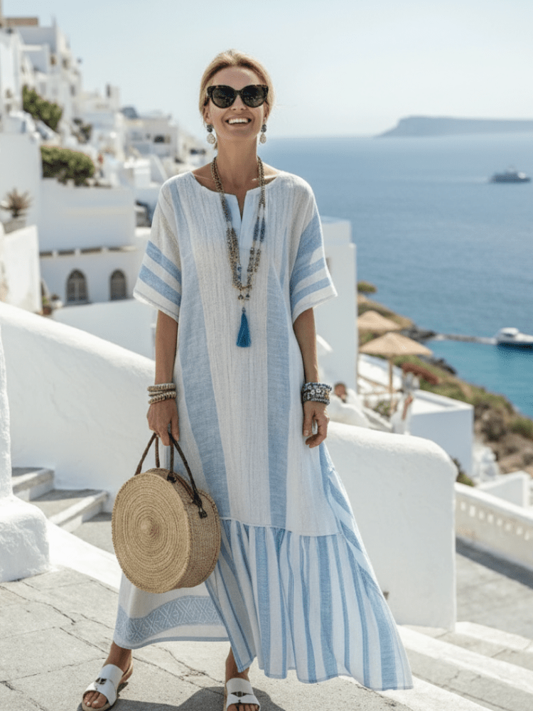 Evelina | Robe maxi légère et décontractée pour femmes