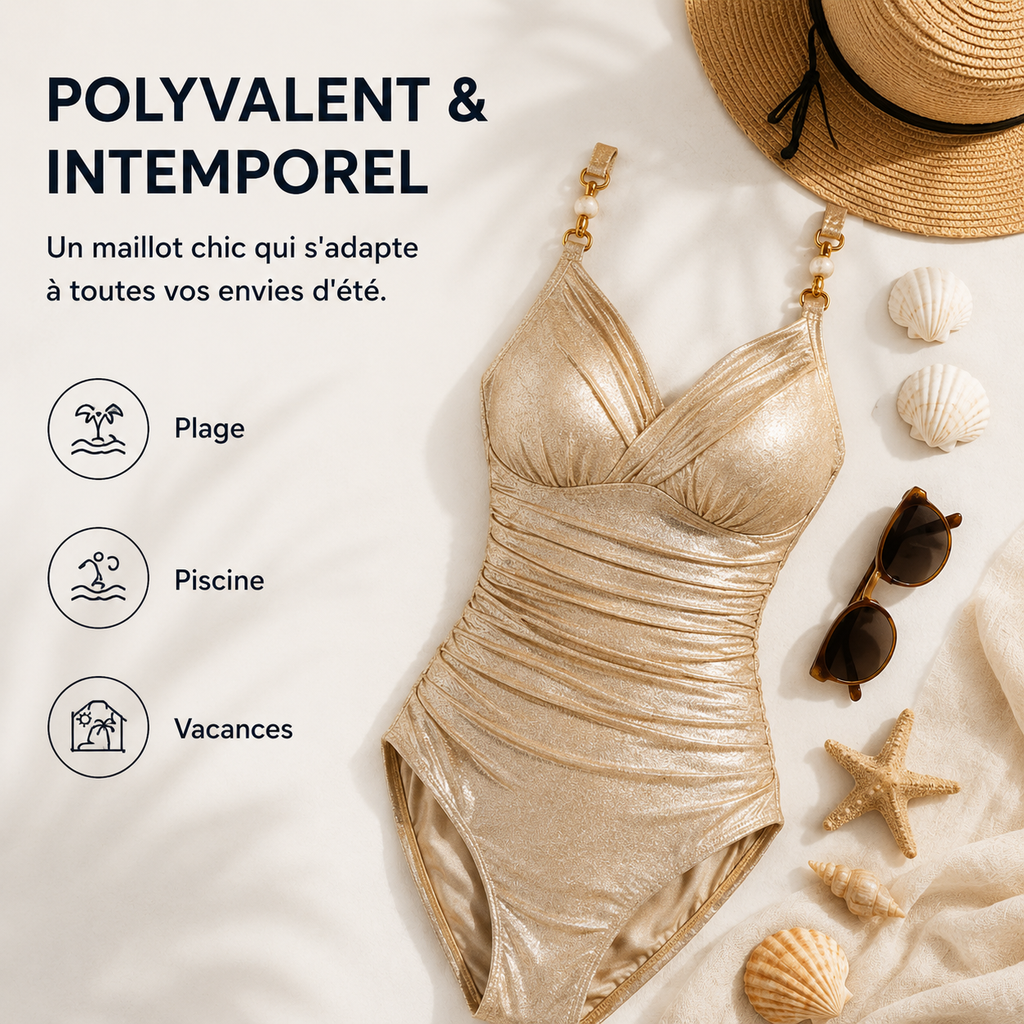 Izabela | Maillot de bain luxueux à silhouette élancée