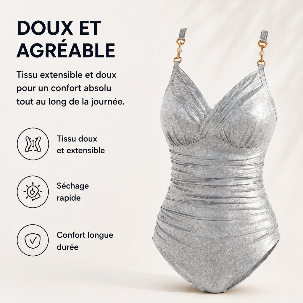 Izabela | Maillot de bain luxueux à silhouette élancée