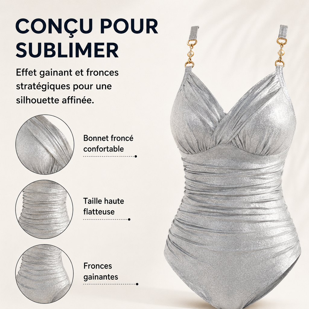 Izabela | Maillot de bain luxueux à silhouette élancée