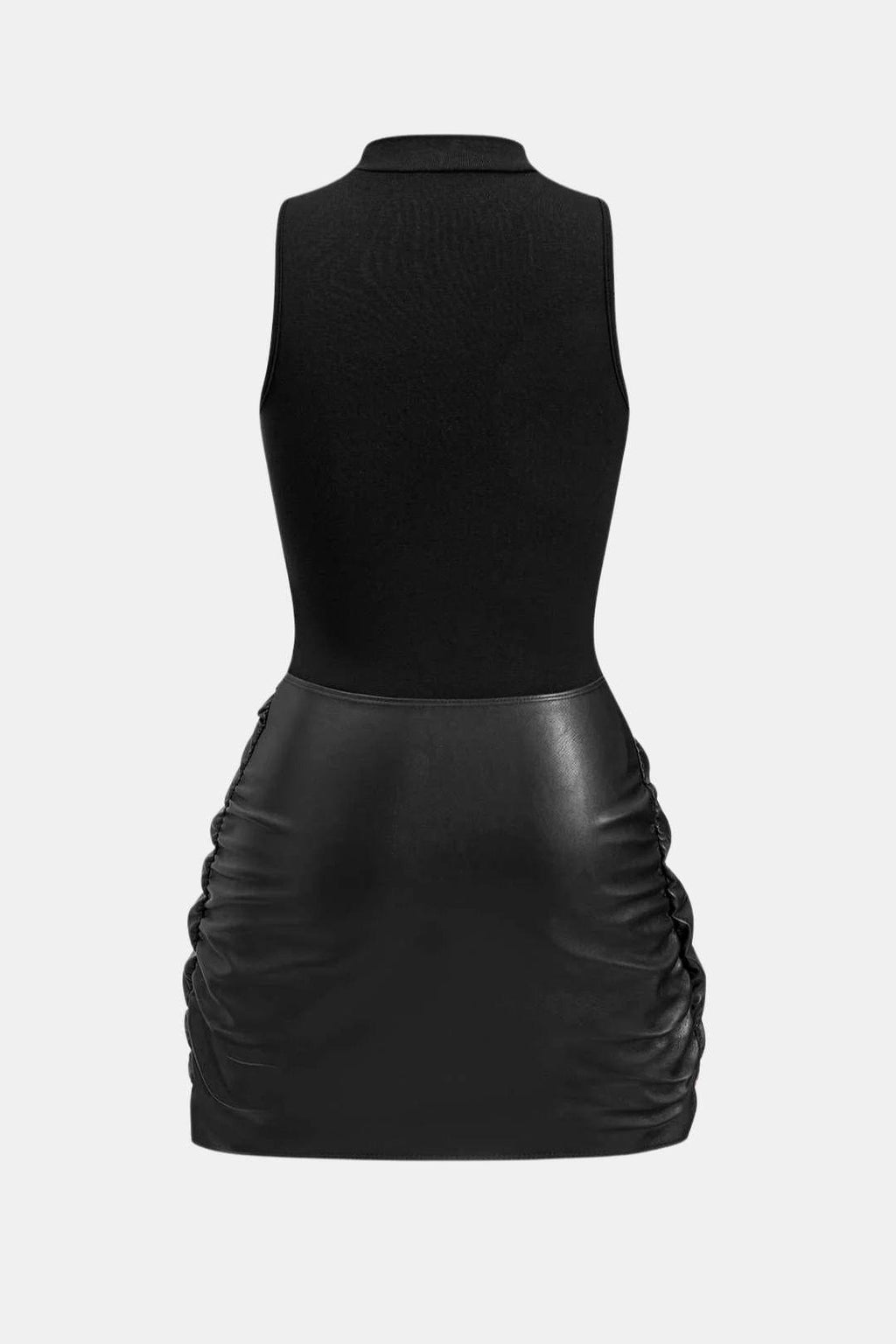 Robe Mini Avec Détail Noué Sur Le Devant Et Coupe Sans Manches Pour Femme | Idéal Pour Soirées Et Événements