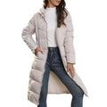 Yvonne - Manteau d'Hiver Long Élégant et Matelassé