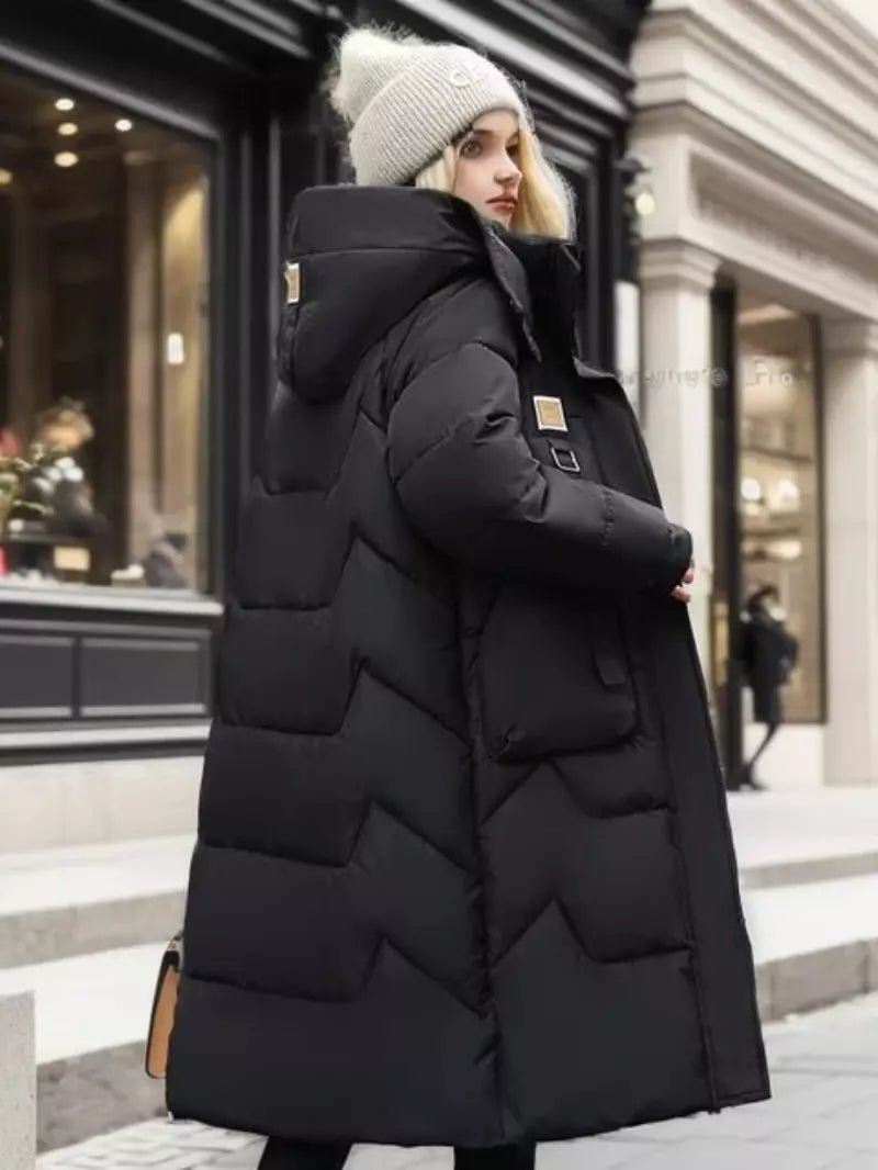 Petra - Manteau d'hiver long et élégant