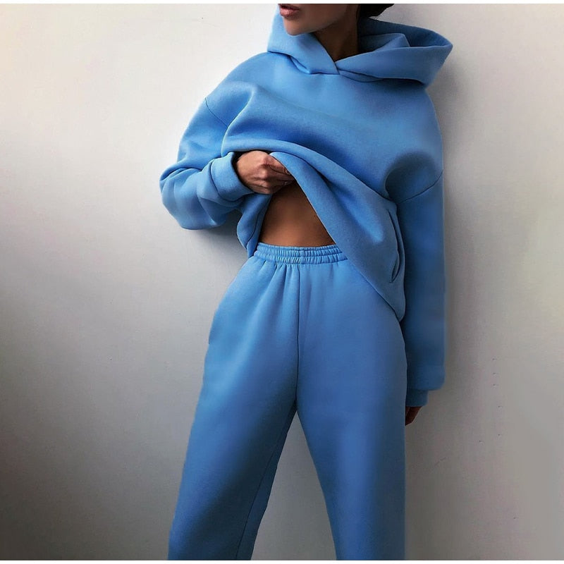 Ensemble de jogging pour femmes | Set 2 pièces & Confort de taille élastique