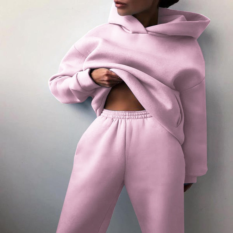 Ensemble de jogging pour femmes | Set 2 pièces & Confort de taille élastique