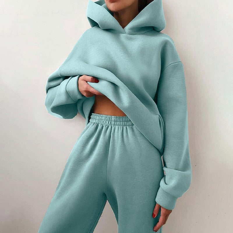 Ensemble de jogging pour femmes | Set 2 pièces & Confort de taille élastique