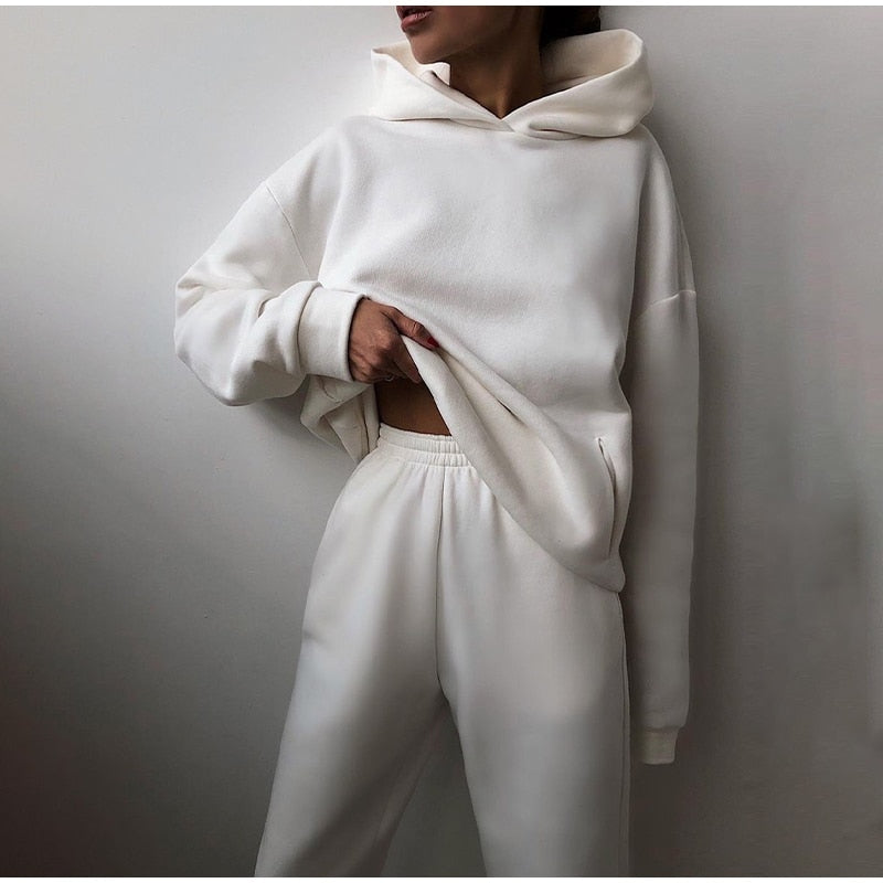 Ensemble de jogging pour femmes | Set 2 pièces & Confort de taille élastique