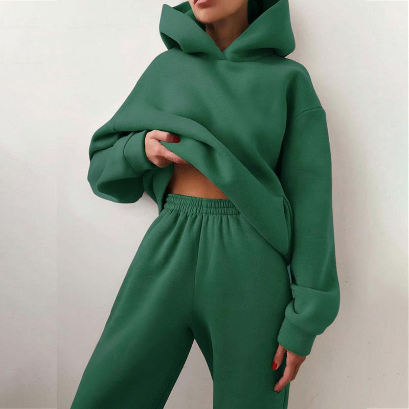 Ensemble de jogging pour femmes | Set 2 pièces & Confort de taille élastique