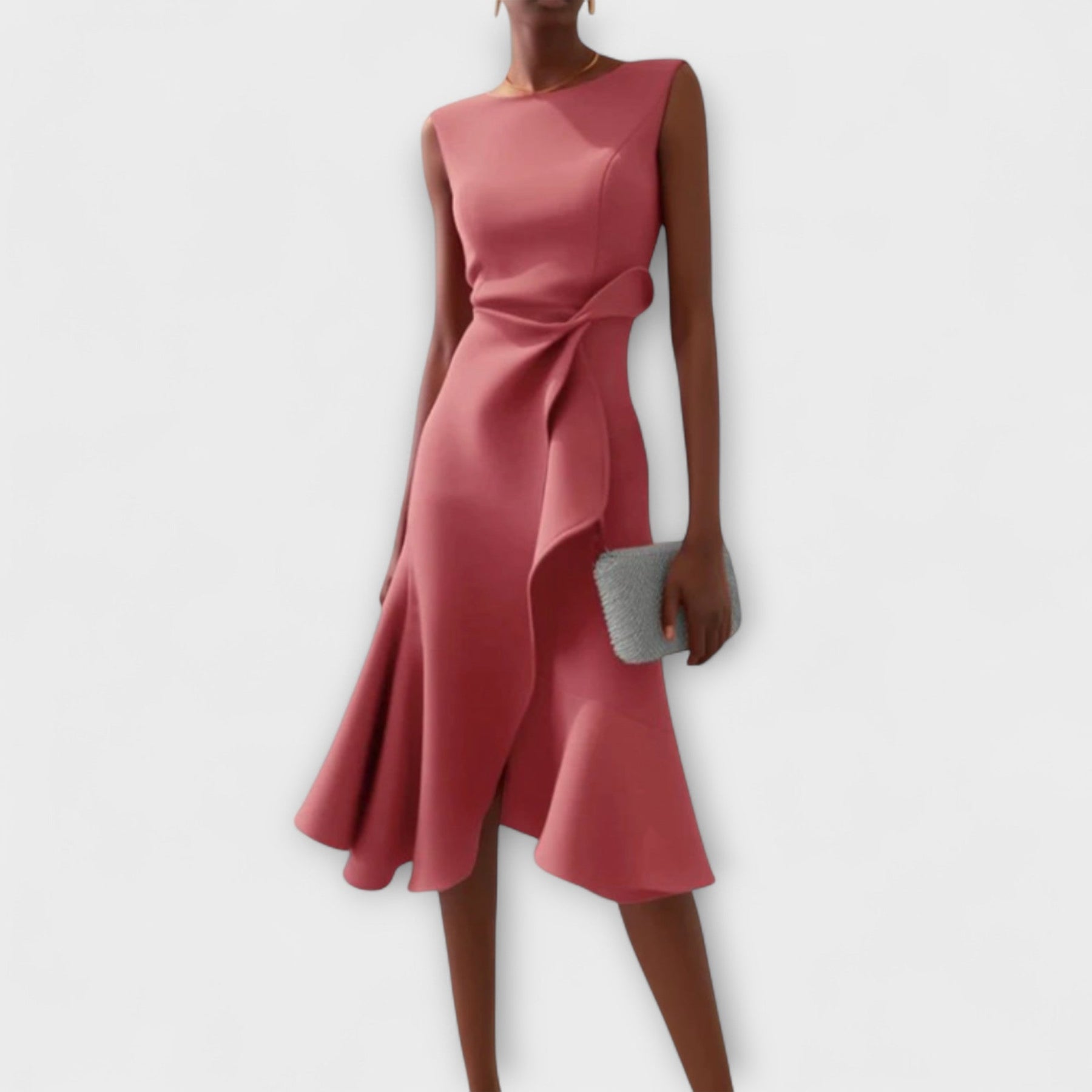 Robe Midi Femme | Élégante & Festive