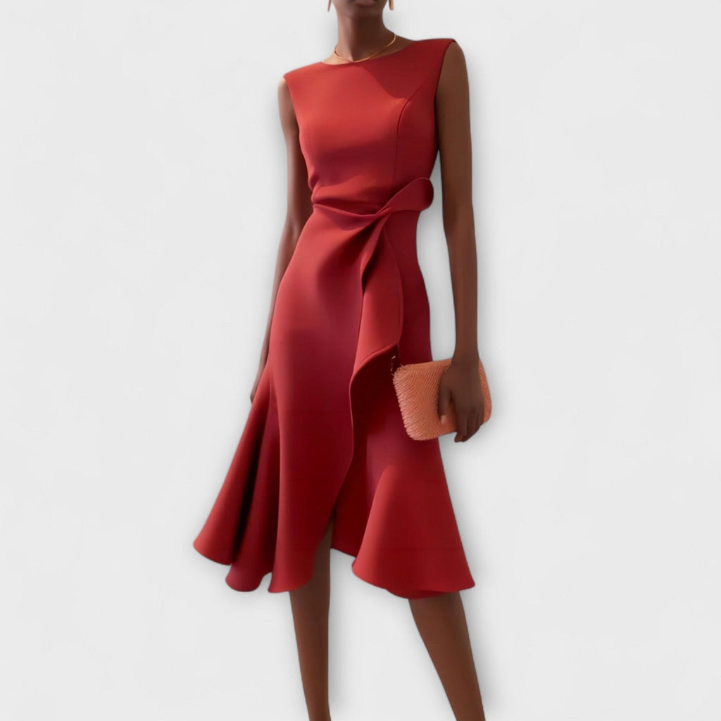 Robe Midi Femme | Élégante & Festive