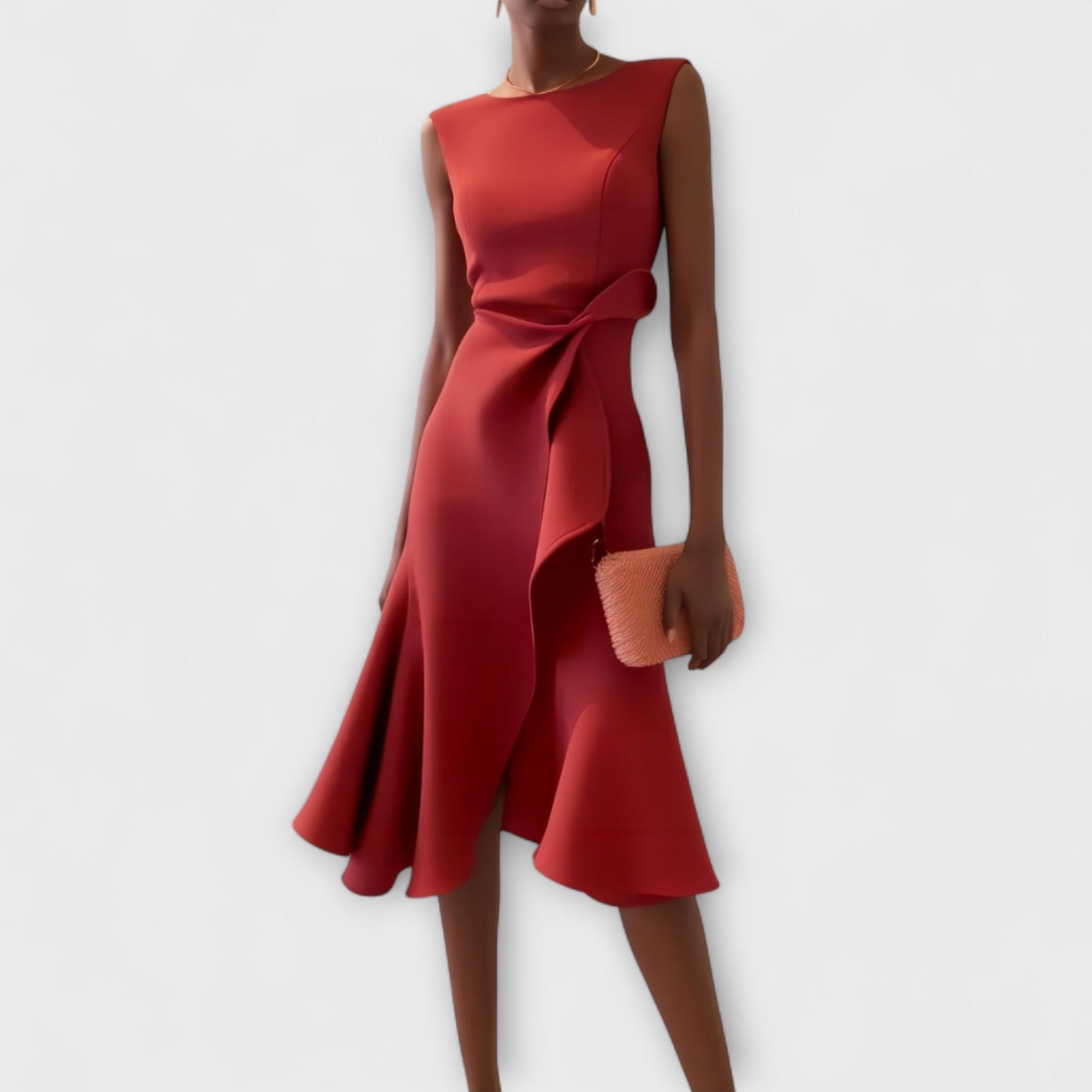 Robe Midi Femme | Élégante & Festive