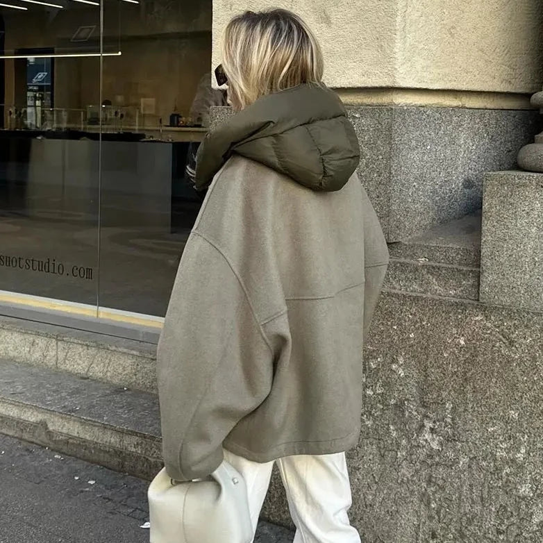 Sweat à capuche Femme | Capuche matelassée & Oversized