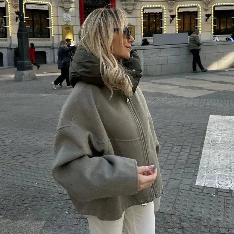 Sweat à capuche Femme | Capuche matelassée & Oversized