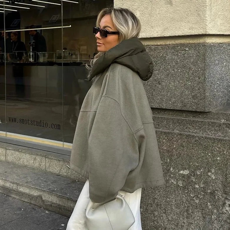 Sweat à capuche Femme | Capuche matelassée & Oversized