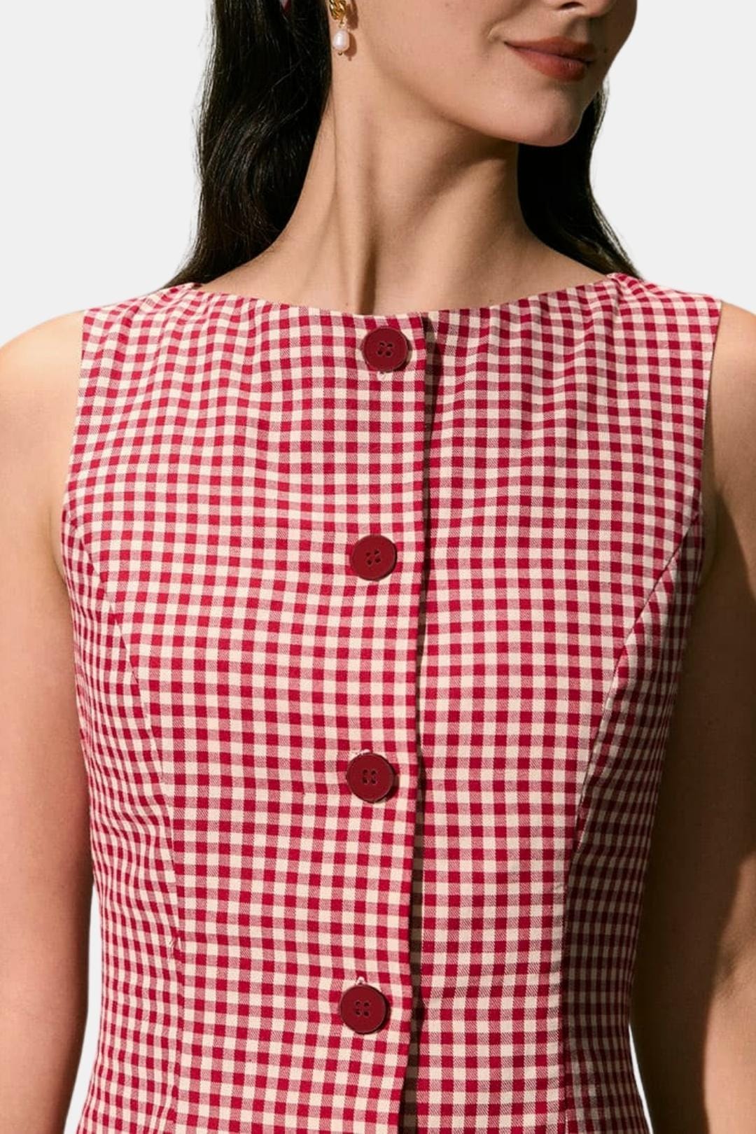Robe Mini avec Col Bateau et Coupe A-Line pour Femme | Idéal pour Été et Quotidien