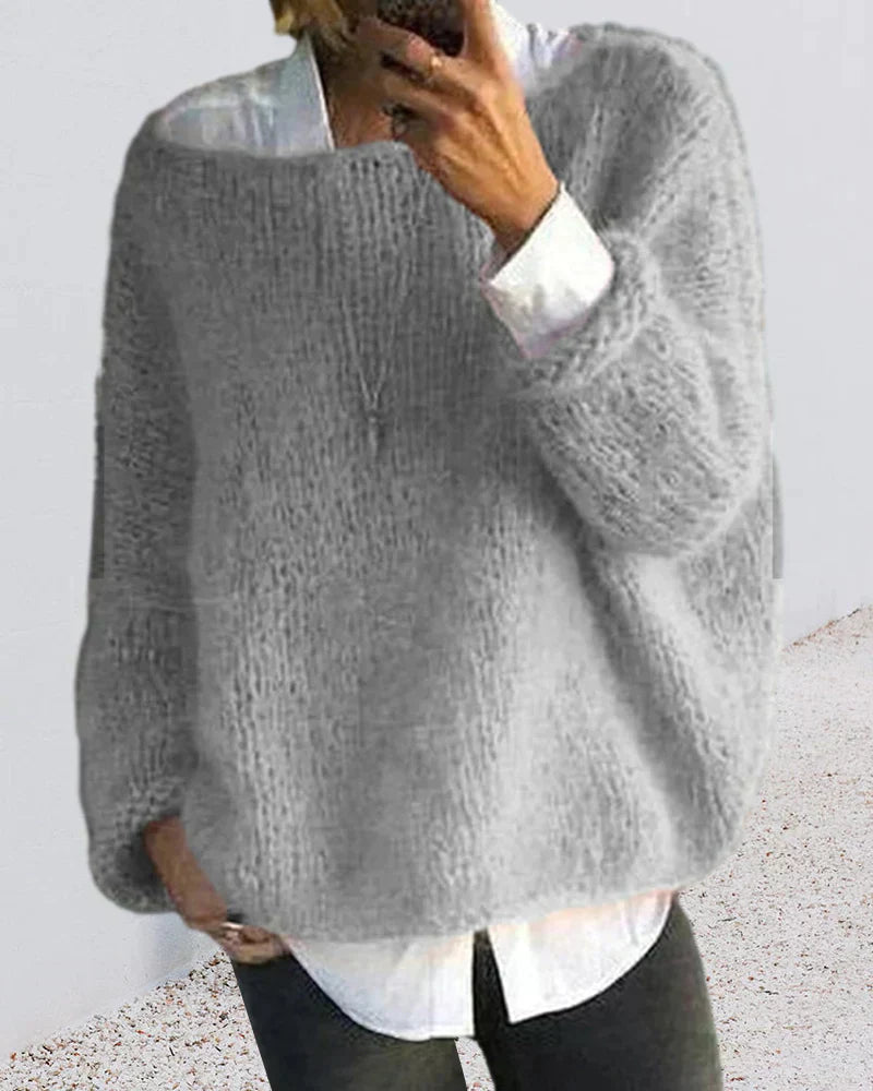 Klaudia | Pull en Tricot Léger et Polyvalent pour Femmes