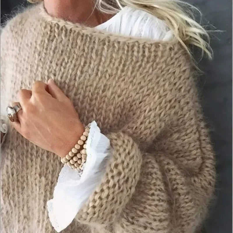 Klaudia | Pull en Tricot Léger et Polyvalent pour Femmes