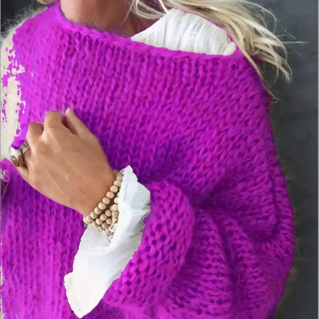 Klaudia | Pull en Tricot Léger et Polyvalent pour Femmes