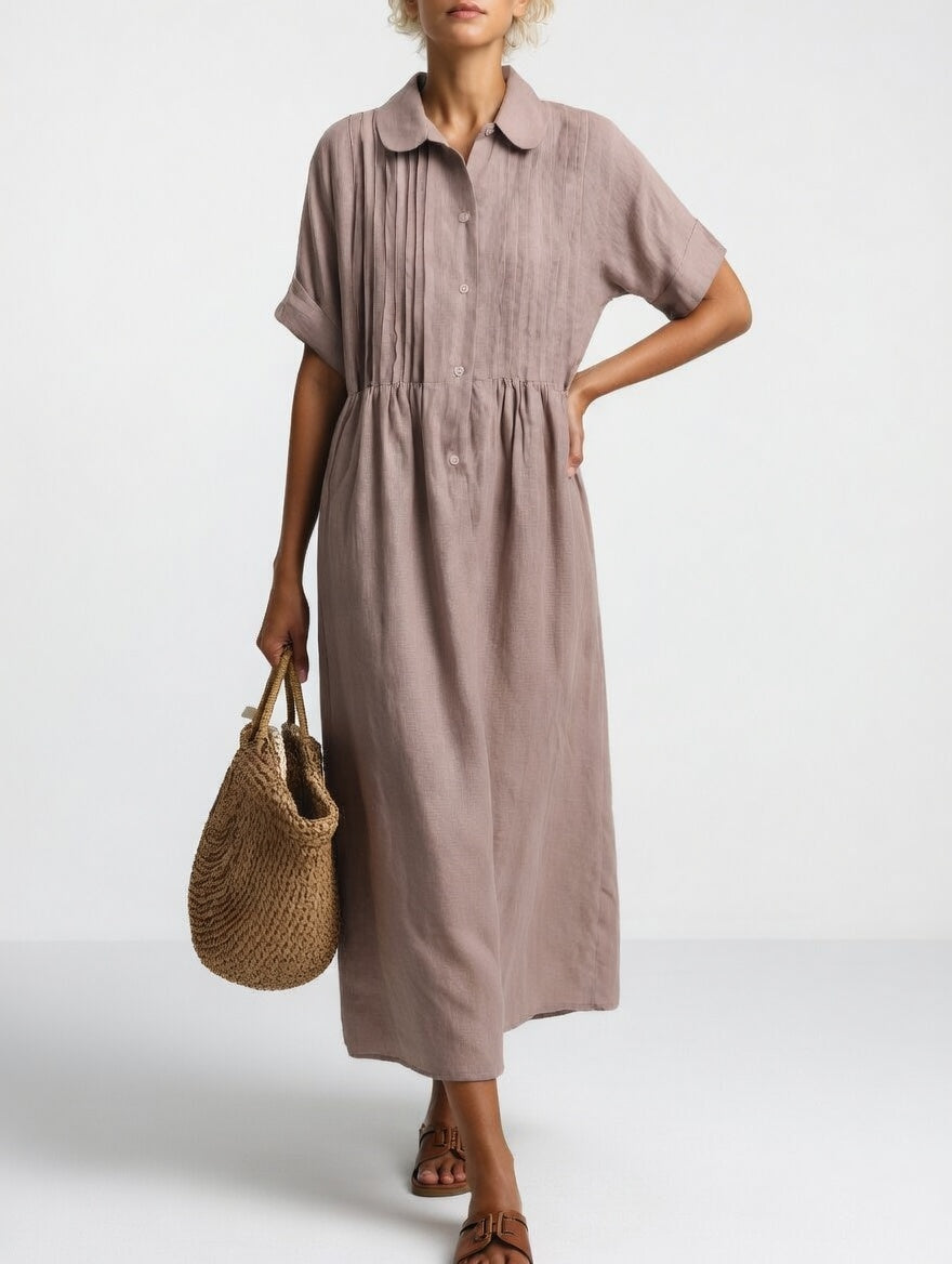 Lysandra™ - Robe chemise d'été légère