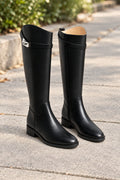 Bottes à Boucle Hautes et Fines