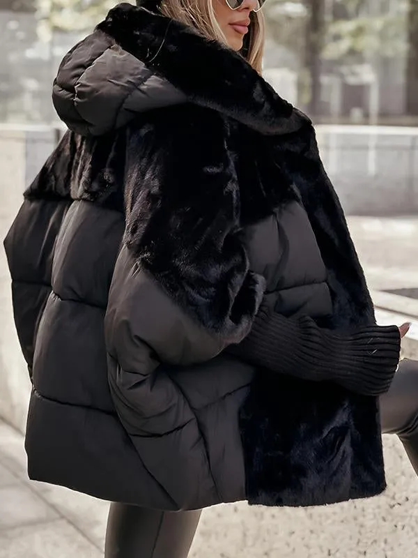 Veste Femme à Capuche de Type Bomber | Coupe Tendance et Confortable