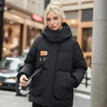 Veste matelassée femme | Oversize avec col haut