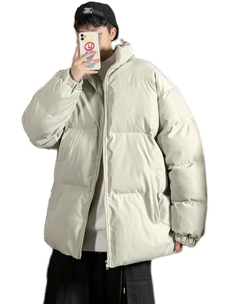 Veste d'hiver stylée pour femme avec col haut