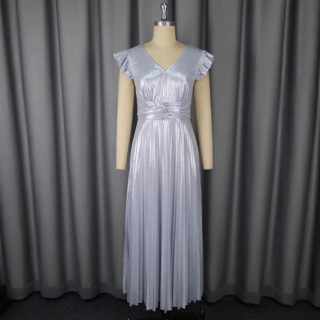 Robe Maxi Fluide à Volants Mirla pour Femmes