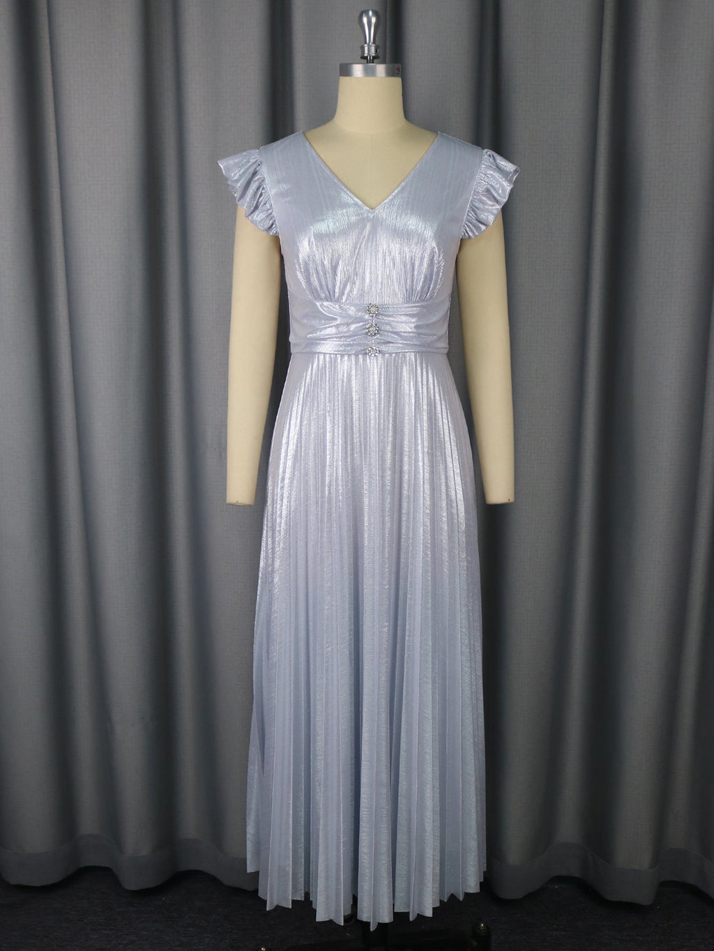 Robe Maxi Fluide à Volants Mirla pour Femmes