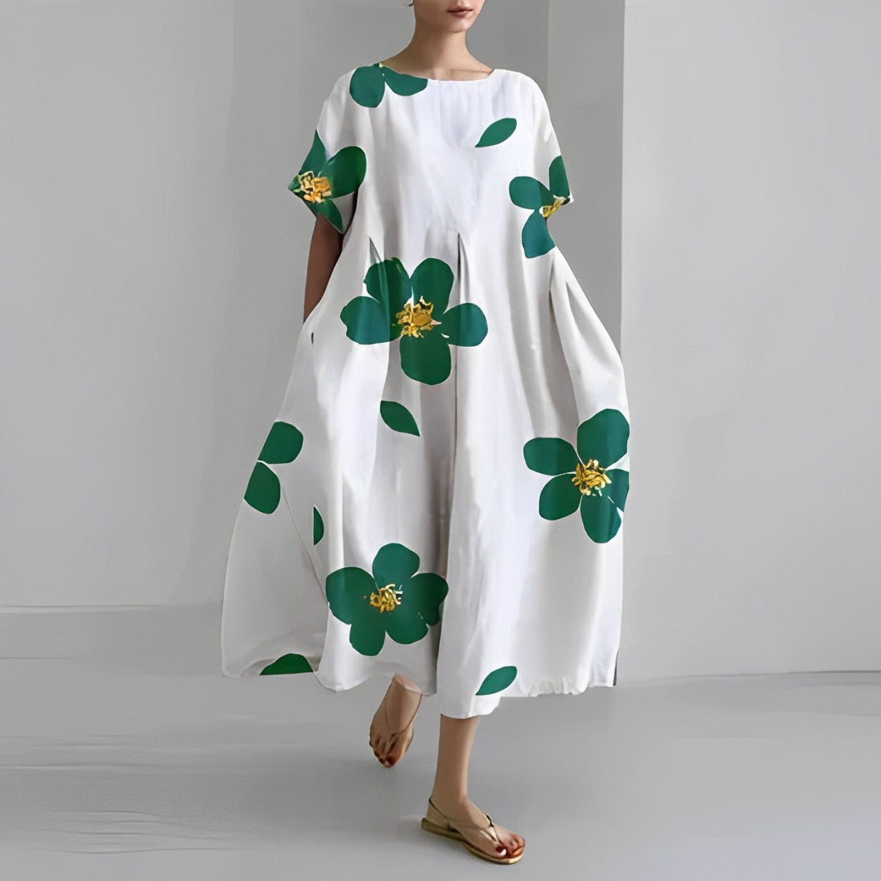 Amalia™ - Magnifique robe fleurie pour femmes