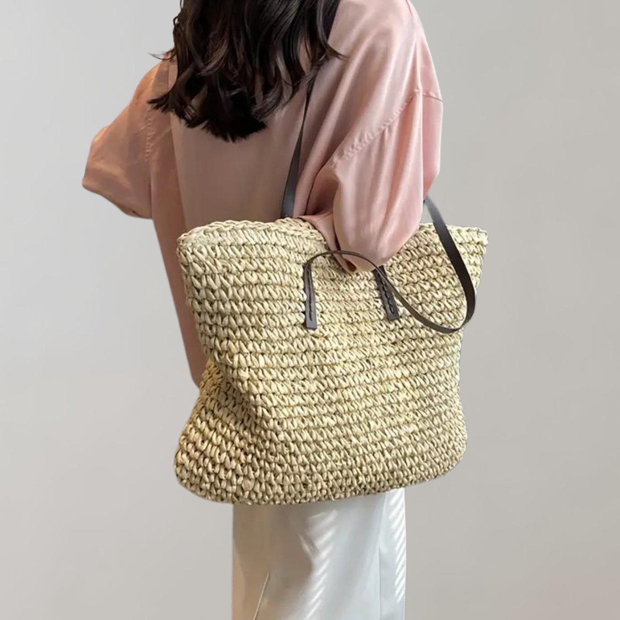 Mira | Sac de plage tressé grandiose et polyvalent